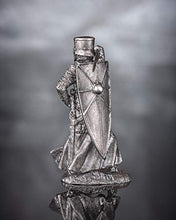 Load image into Gallery viewer, Ronin Miniatures - Knight Infantry - Tin Metal Collection Warrior Toy - Size 1/32 Scale - 54mm Action Figures - Home Collectible Figurines
