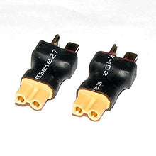 Load image into Gallery viewer, ECHOBBY XT30 Female &amp; T Plug Male Wire Conversion Adapter x2pcs
