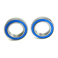 TRB RC 15x24x5mm Ball Bearings ABEC 3 Blue Rubber Seals (2)