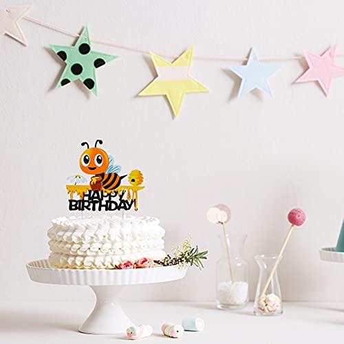 Bumble bee cake decorations