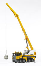 Load image into Gallery viewer, Bruder Scania R-Series Liebherr Crane with Lights and Sounds
