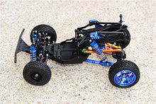 Load image into Gallery viewer, GPM Axial Yeti Jr. Score Trophy Truck (AX90052) / Yeti Jr. Can-Am Maverick (AXI90069) Upgrade Parts Aluminum Rear Links Stabilizers - 4Pc Set Blue
