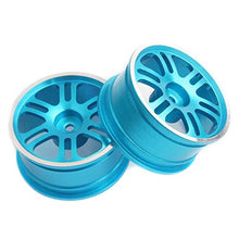 Load image into Gallery viewer, RC Aluminum Wheel 4pc D:52mm W:26mm Fit HSP 1:10 On-Road Drift Car Rim 102039B

