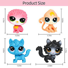 Load image into Gallery viewer, Balamii Lps Cat 10pcs Mini Pet Shop Cute Toys Stand Cat Dog Old Rare Original Figure Animal Collection Kitten Collie Spaniel Random Shipments
