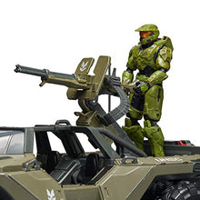 Load image into Gallery viewer, Halo 4&quot; World of Halo Deluxe Vehicle &amp; Figure Pack  Warthog with Master Chief
