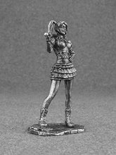 Load image into Gallery viewer, Ronin Miniatures - Harley Quinn - Tin Metal Collection Toy - Size 1/32 Scale - 54mm Action Figures - Home Collectible Figurines
