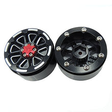 Load image into Gallery viewer, Boliduo 4Pcs Metal 1.9 Inch Beadlock Wheel Rim for 1:10 RC Crawler Axial SCX10 Tamiya CC01 RC4WD D90 D110 TF2 RC Car
