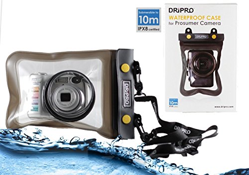 Navitech Black Waterproof Underwater Housing Case/Cover Pouch Dry Bag Compatible with The Fujifilm X100F