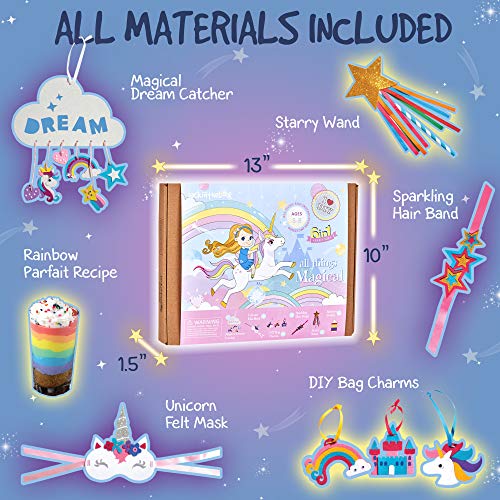 jackinthebox Unicorn Crafts for Kids Ages 5-8, 6-in-1 Unicorn Gifts for  Girls, Unicorn Craft Kit, Unicorn Toys, Unicorn Arts and Crafts for Girls  Aged