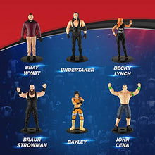 Load image into Gallery viewer, WWE Superstar Pencil Toppers, Set of 12  WWE Superstars for Writing, Party Decor, Toppers Gifts  Bray Wyatt, Undertaker, Becky Lynch, Braun Strowman and More  Set A
