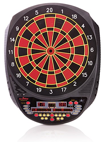 Arachnid Inter-Active 6000 Tournament-Size Electronic Dartboard Features 27 Games with 123 Variations for up to 8 Players