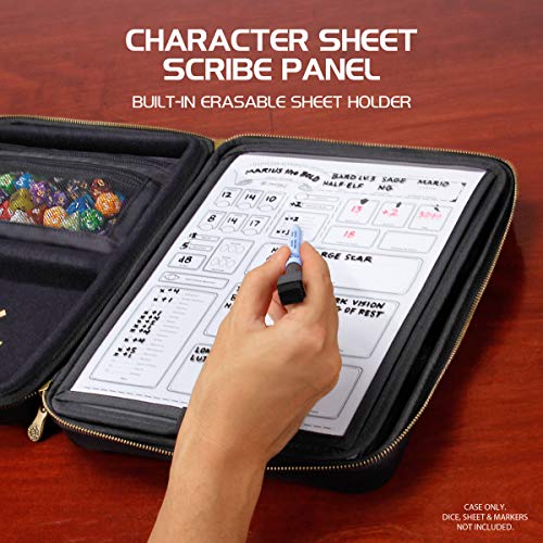 ENHANCE Tabletop RPG Organizer Case - DnD Organizer with Built-in Char –  ToysCentral - Europe