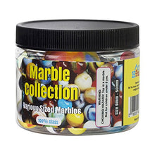 Load image into Gallery viewer, My Toy House Glass Marbles with Portable Container (Assorted Sizes and Colors)
