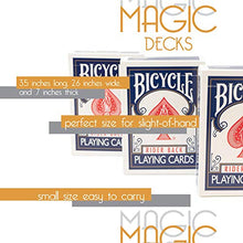 Load image into Gallery viewer, Rock Ridge Magic Magic Masters Combo: Invisible, Svengali and a Standard Deck Deception Trick Kit Blue Back
