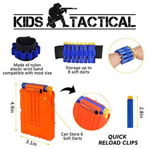 Kids Tactical Vest Kit pour Nerf Guns N-Strike Elite Maroc