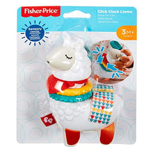 Load image into Gallery viewer, Fisher-Price Click Clack Llama, White, Green, Red, Yellow, 5.5 x 2.13 x 7&quot;, 0.1874 lb
