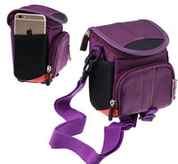 Navitech Purple Digital Camera Case Bag Compatible with TheCanon PowerShot SX620 HS