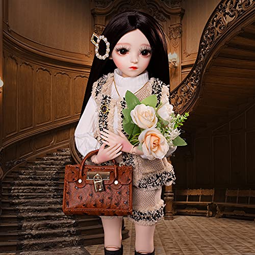 UCanaan BJD Dolls,1/3 SD Dolls 24 Inch 18 Ball Jointed Doll DIY