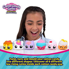 Load image into Gallery viewer, Oosh Slime Cotton Candy Cuties Series 2 by ZURU (Yellow) Scented, Squishy, Fluffy, Soft, Stretchy, Stress Relief, Party Favors, Non-Stick with Collectible Cutie Slow Rise Toy

