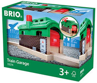 Brio World 33574   Train Garage   1 Piece Wooden Toy Train Accessory For Kids Age 3 And Up
