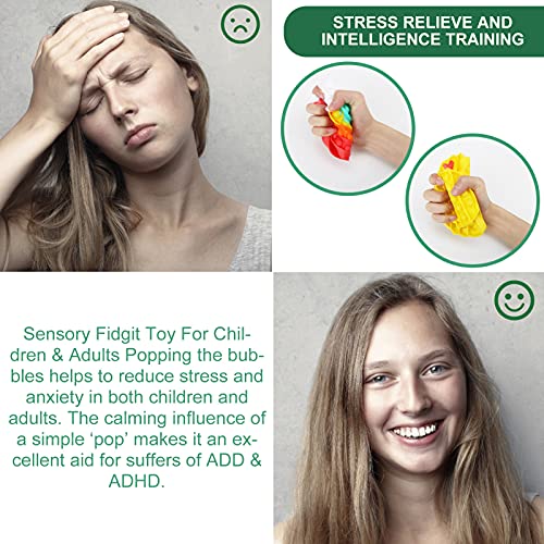 Pop It Sensory Fidget Toy for Anxiety and ADHD relief – Duck