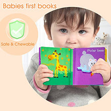 Load image into Gallery viewer, Soft Book for Baby Cloth Books - 6 Packs My First Soft Cloth Books Early Education Crinkle Books for Toddler Touch and Feel Toys for Baby Girls and Boys for Ages 3 Months &amp; up

