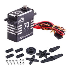 Load image into Gallery viewer, JX B70 70KG High Torque Full Metal Shell Metal Gear Brushless Servo for RC Car
