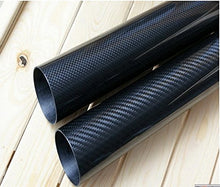Load image into Gallery viewer, WHABEST 15MM OD x 13MM ID x 1000MM (1m) Glossy 100% Roll 3k Carbon Fiber Tube / Tubing /Shaft, Wing Tube
