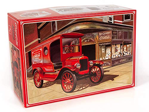 AMT - 1923 Ford Model T Delivery (Molded in Red) 1:25 Scale Model Kit