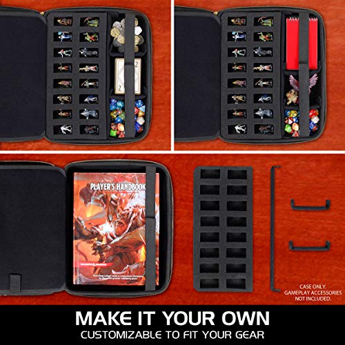 ENHANCE Tabletop RPG Organizer Case - DnD Organizer with Built-in Char –  ToysCentral - Europe