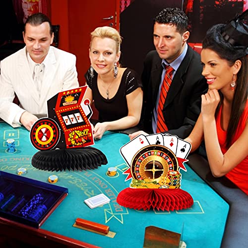 Keymall 9.8 Inch Casino Party Honeycomb Centerpieces Sets,Casino Theme –  ToysCentral - Europe