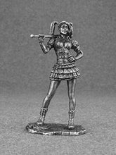 Load image into Gallery viewer, Ronin Miniatures - Harley Quinn - Tin Metal Collection Toy - Size 1/32 Scale - 54mm Action Figures - Home Collectible Figurines
