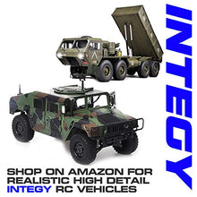 Load image into Gallery viewer, Integy RC Model Hop-ups C27037GUN 2.2x1.5-in. High Mass Alloy Wheel, Tires &amp; 14mm Offset Hubs for 1/10 Crawler
