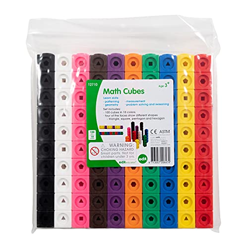 Math Cubes - Set of 100