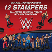 Load image into Gallery viewer, WWE Superstar Stampers, Set of 12 - Self-Inking WWE Superstars for Crafts, Party Decor, Cake Toppers Gifts - Bray Wyatt, The Undertaker, Becky Lynch, Braun Strowman and More by PMI, 2.3-2.5 in. Tall.
