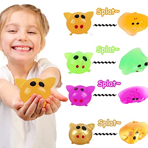 Klikkopers® - Splat Pig - Squishy - Cochon - 15cm - speelgoed anti-stress -  Squishies