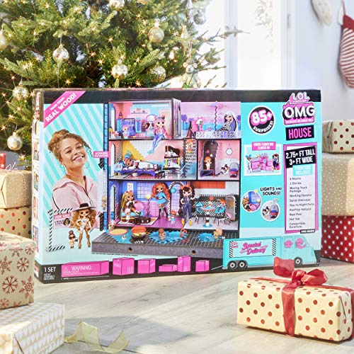 L.O.L. Surprise! Wooden Doll House with Exclusive Family & 85+ Surprises