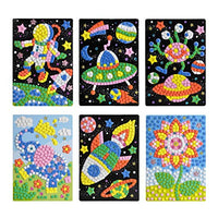 DIY Child Stickers Toy Creative Diamond Art Mosaic Sticker Cartoon