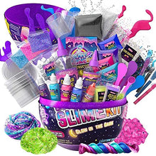 Load image into Gallery viewer, GirlZone Bundle Unicorn, Mermaid and Galaxy Egg Surprise Slime Kits for Kids - Great Gift for Girls 7-12 Years Old - Super Birthday Present for Kids
