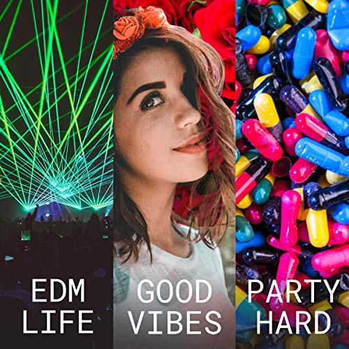 KANDI BAR Party Hard Rave Bracelets (13-pack) | 2024 Edition | Wear and  Trade Handmade PLUR Music Festival Accessories | Different Phrases Every  Time