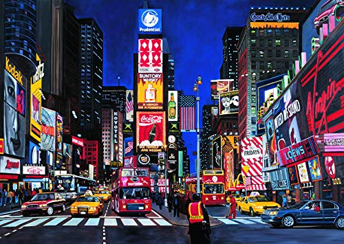 Ravensburger Times Square   1000 Piece Jigsaw Puzzle For Adults â?? Every Piece Is Unique, Softclick