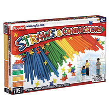 Load image into Gallery viewer, Roylco Straws and Connectors 705 Piece Set
