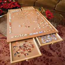 Load image into Gallery viewer, Bits And Pieces   The Original Jumbo Size Wooden Puzzle Plateau Smooth Fiberboard Work Surface   Fou

