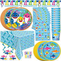 Unique Bluey Birthday Party Supplies | Serves 16 Guests | Bluey Party  Supplies | Bluey Party Decorations | Banner, Table Cloth, Dinner & Cake  Plates