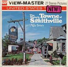Load image into Gallery viewer, Classic ViewMaster- The Historic Towne of Smithville - ViewMaster Reels 3D- unsold store Stock- Never Opened
