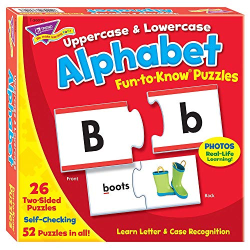 Fun To Knowã‚â® Puzzles: Uppercase & Lowercase Alphabet